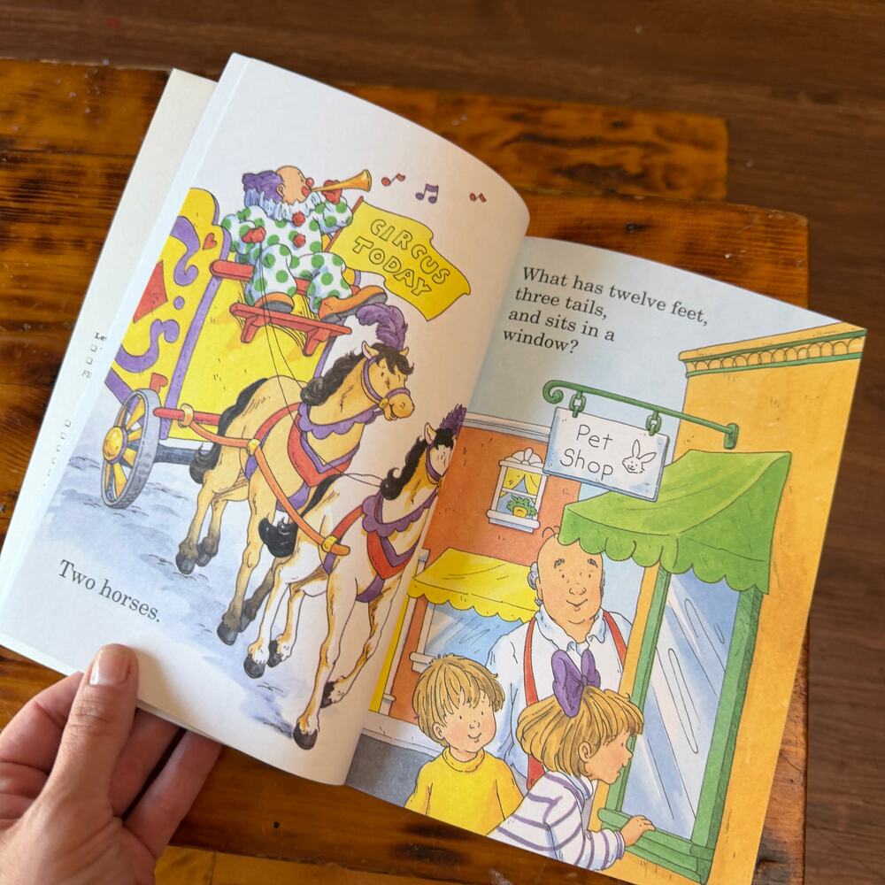 Vintage 1996 How Many Feet? How Many Tails? A Book Of Math Riddles Paperback - Picture 4 of 10